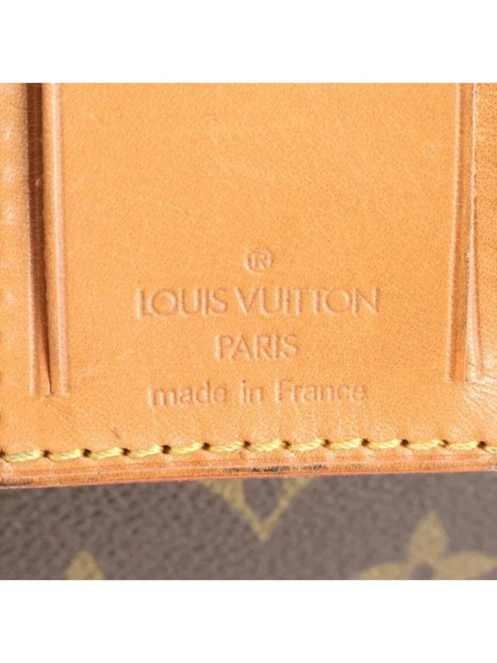 Louis Vuitton Monogram Satellite 70 Leather Boston Bag Tote Carry